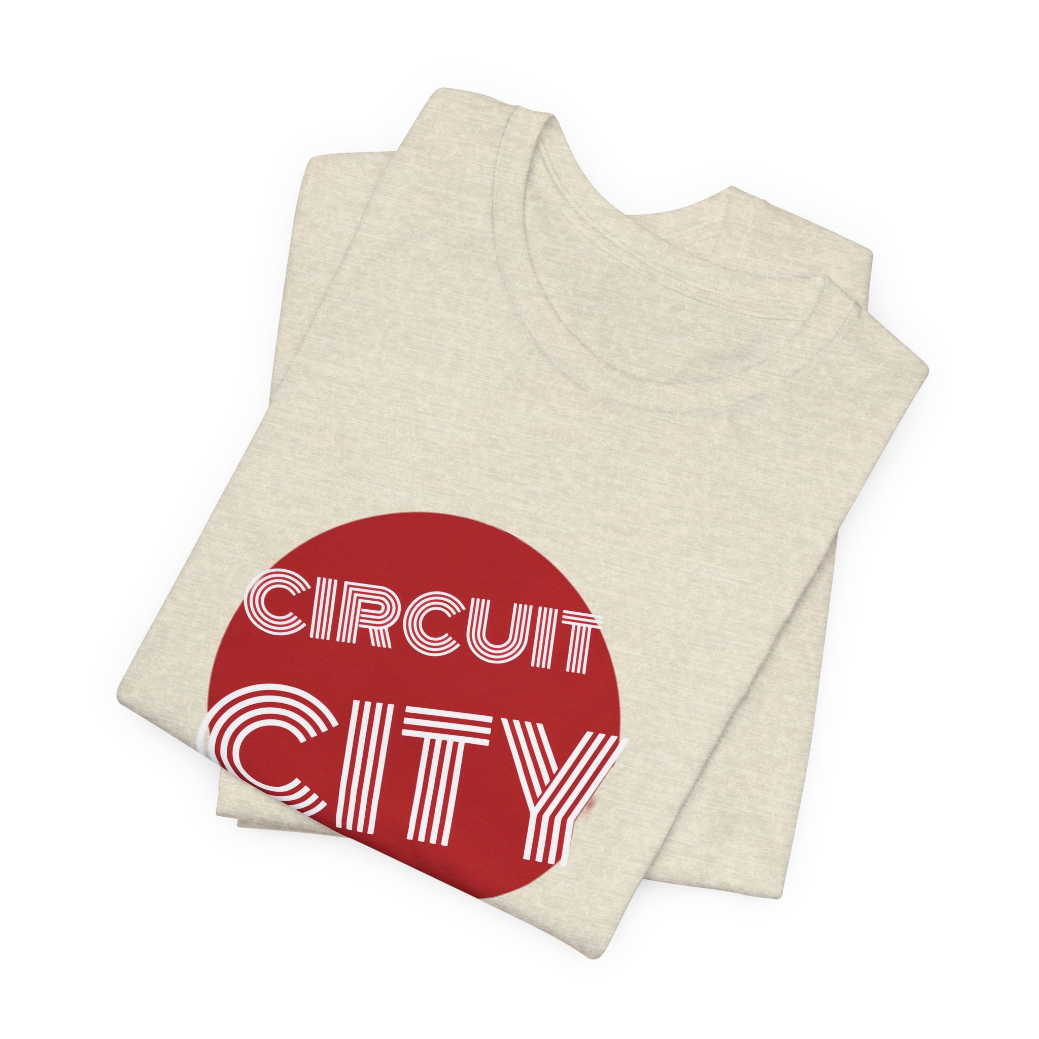 Vintage Circuit City Logo Unisex Jersey Short Sleeve T-Shirt - POPvault