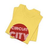 Vintage Circuit City Logo Unisex Jersey Short Sleeve T-Shirt - POPvault