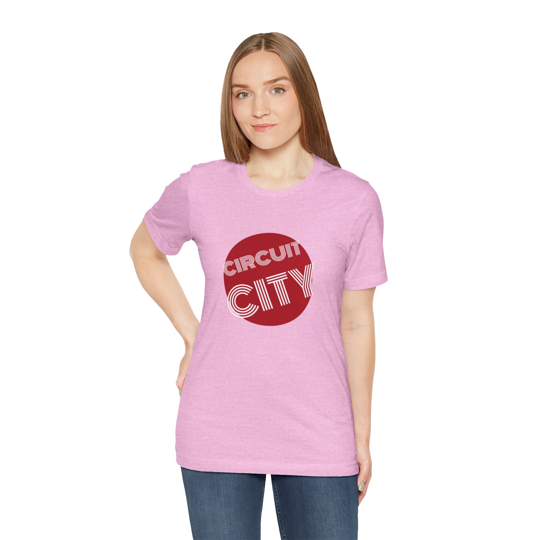 Vintage Circuit City Logo Unisex Jersey Short Sleeve T-Shirt - POPvault