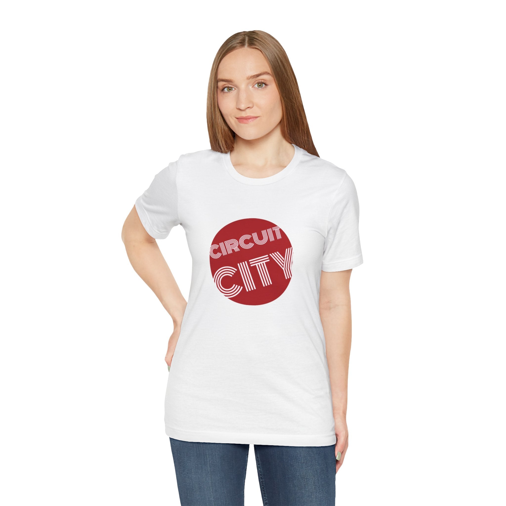 Vintage Circuit City Logo Unisex Jersey Short Sleeve T-Shirt - POPvault