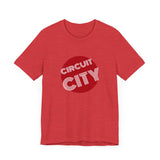 Vintage Circuit City Logo Unisex Jersey Short Sleeve T-Shirt - POPvault