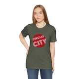 Vintage Circuit City Logo Unisex Jersey Short Sleeve T-Shirt - POPvault