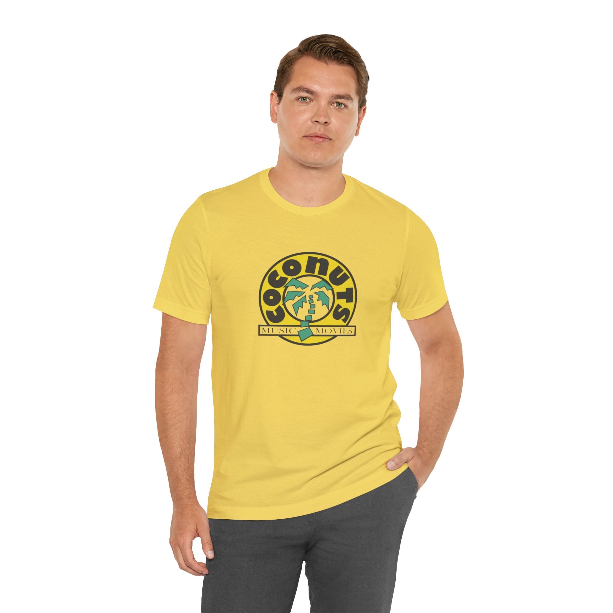 Vintage Coconuts Logo Unisex Jersey Short Sleeve T-Shirt - POPvault