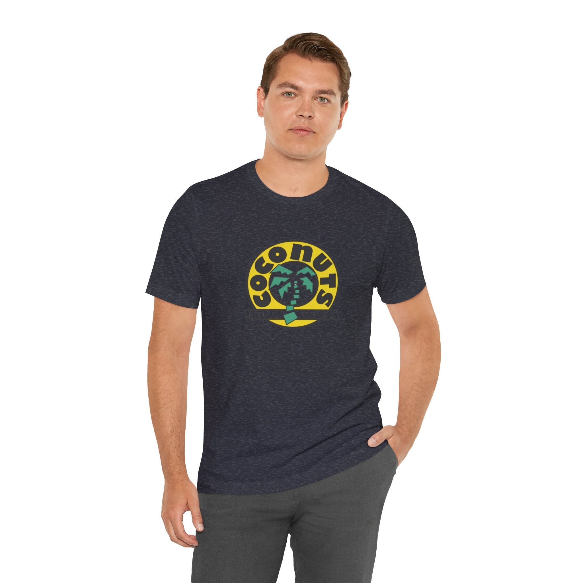 Vintage Coconuts Logo Unisex Jersey Short Sleeve T-Shirt - POPvault