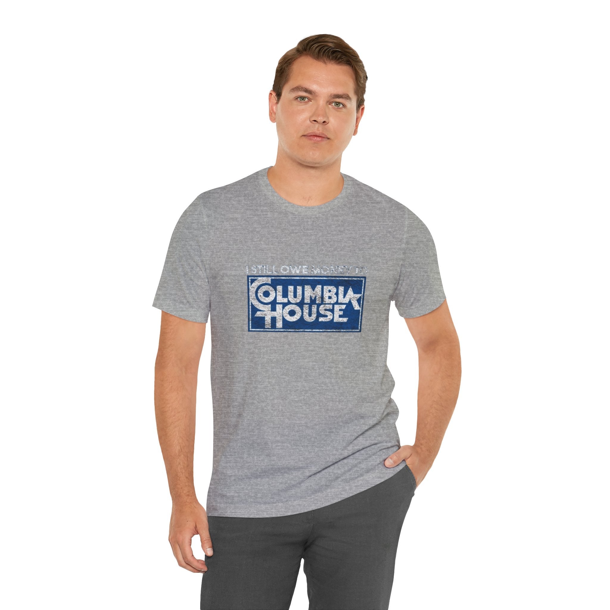 Vintage Columbia House Logo Unisex Jersey Short Sleeve T-Shirt - POPvault