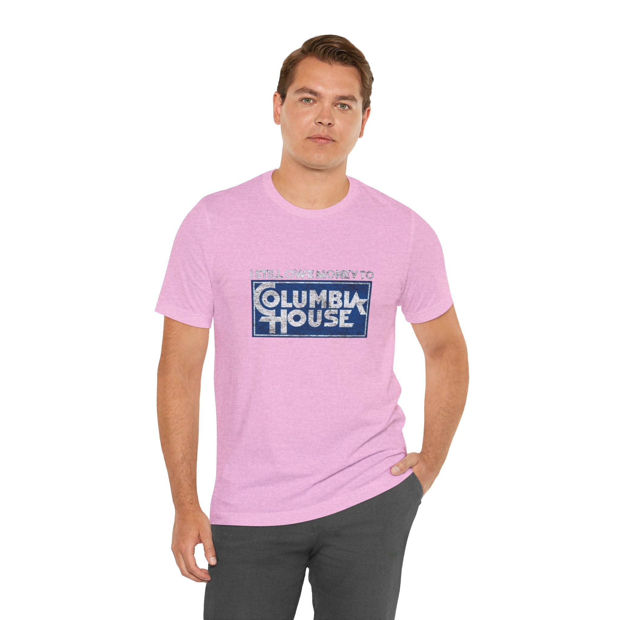 Vintage Columbia House Logo Unisex Jersey Short Sleeve T-Shirt - POPvault