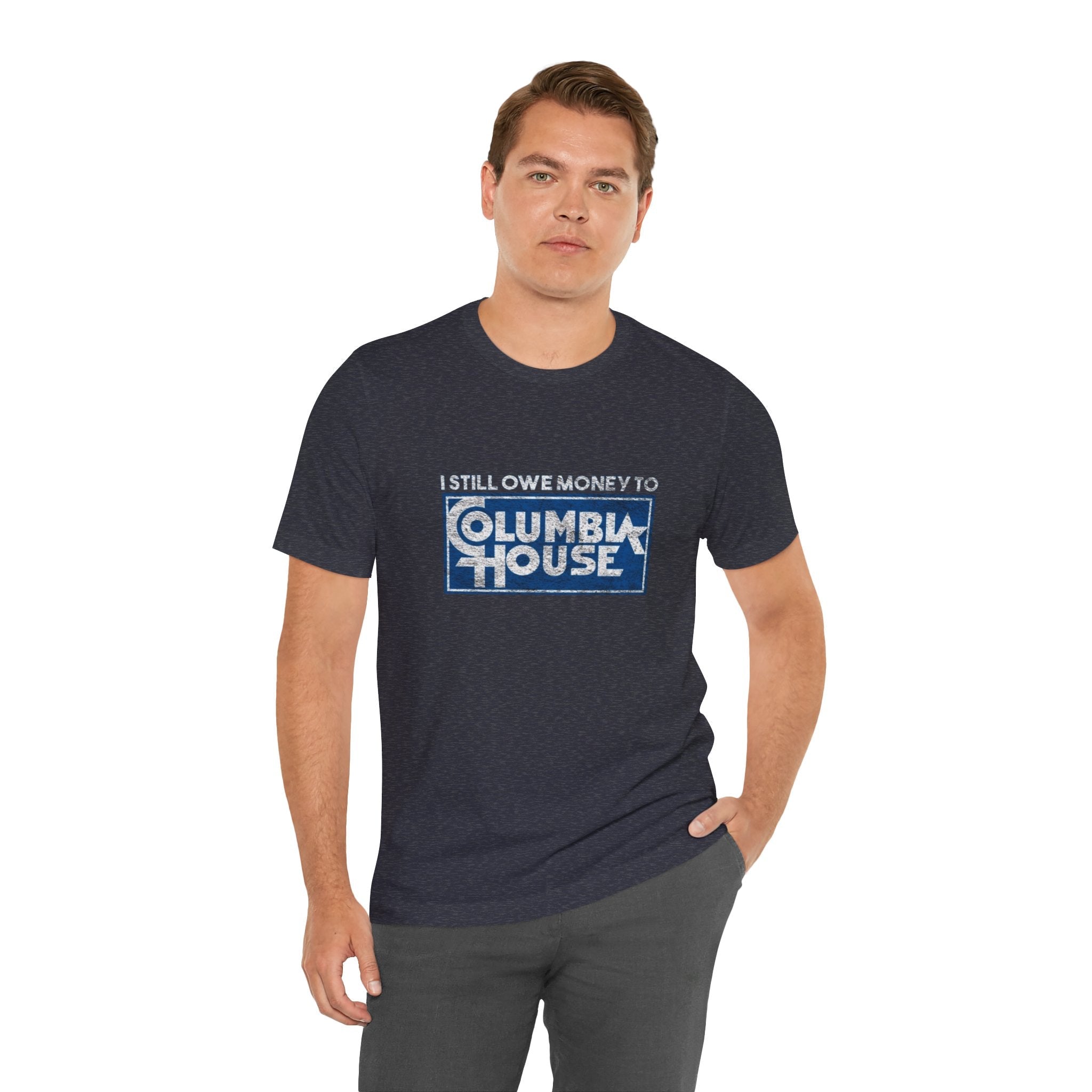 Vintage Columbia House Logo Unisex Jersey Short Sleeve T-Shirt - POPvault