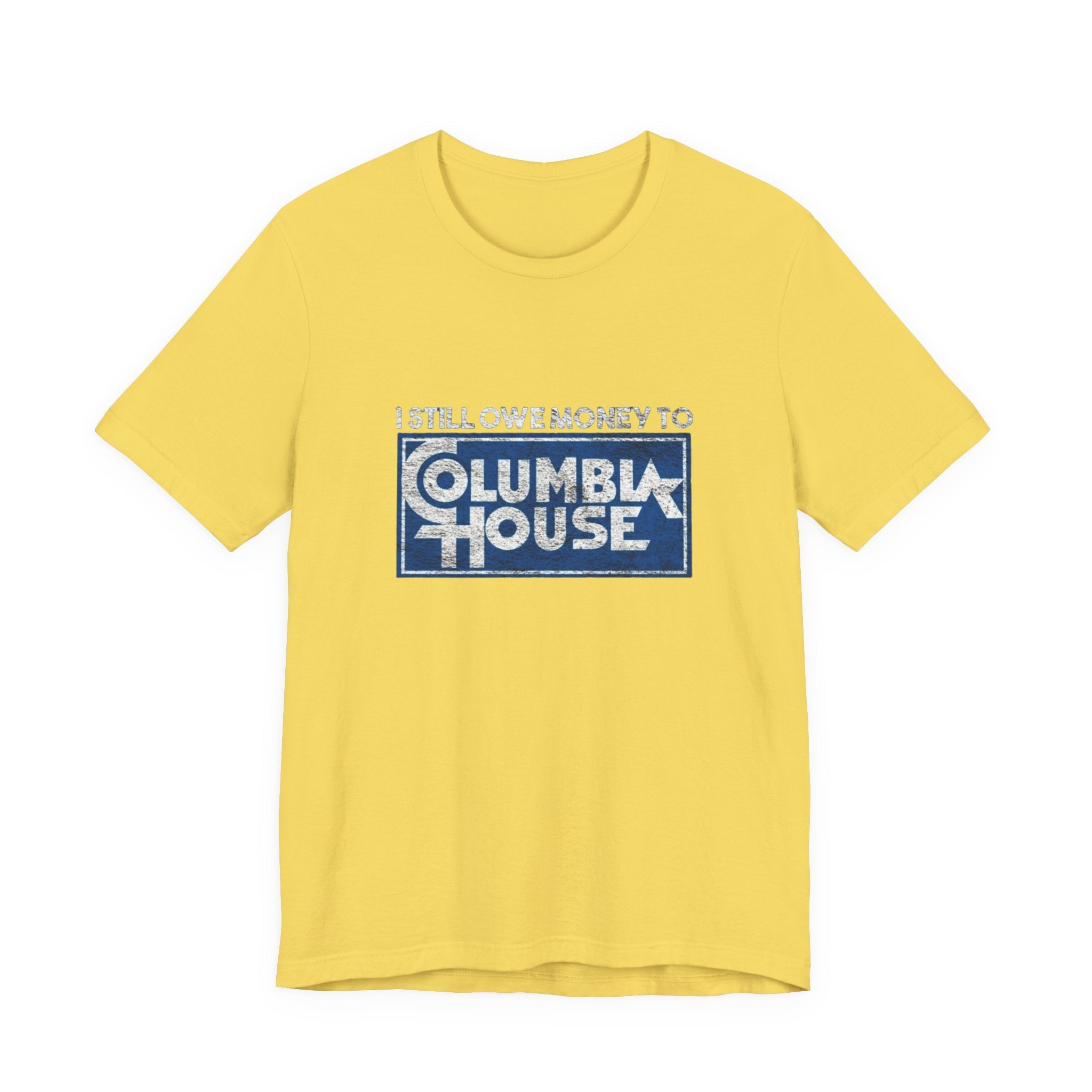 Vintage Columbia House Logo Unisex Jersey Short Sleeve T-Shirt - POPvault