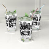 Vintage Concert Poster 16 Oz. Pint Glass — Featuring Aerosmith, Guns & Roses At The Pittsburgh Civic Arena - POPvault
