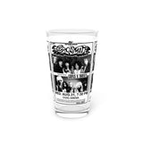 Vintage Concert Poster 16 Oz. Pint Glass — Featuring Aerosmith, Guns & Roses At The Pittsburgh Civic Arena - POPvault