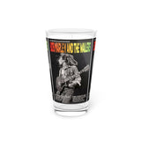 Vintage Concert Poster 16 Oz. Pint Glass — Featuring Bob Marley & The Wailers At The London Speakeasy Club 1973 - POPvault