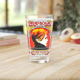 Vintage Concert Poster 16 Oz. Pint Glass — Featuring David Bowie At The Oakland Coliseum - POPvault