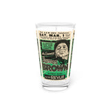Vintage Concert Poster 16 Oz. Pint Glass — Featuring James Brown Revue At Tallahassee Florida A&M University - POPvault