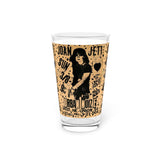 Vintage Concert Poster 16 Oz. Pint Glass — Featuring Joan Jett At The Portland Urban Noise - POPvault