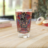 Vintage Concert Poster 16 Oz. Pint Glass — Featuring Kiss At The San Diego Sports Arena 2009 - POPvault