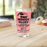 Vintage Concert Poster 16 Oz. Pint Glass — Featuring Moody Blues, Stevie Ray Vaughn At Portland Coliseum - POPvault