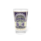 Vintage Concert Poster 16 Oz. Pint Glass — Featuring Quicksilver, The Dead, The Mothers 1968 - POPvault
