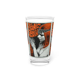 Vintage Concert Poster 16 Oz. Pint Glass — Featuring Sonic Youth At The Austin Cave Club - POPvault