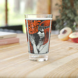 Vintage Concert Poster 16 Oz. Pint Glass — Featuring Sonic Youth At The Austin Cave Club - POPvault
