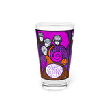 Vintage Concert Poster 16 Oz. Pint Glass — Featuring The Byrds At The San Jose Civic Auditorium - POPvault