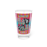 Vintage Concert Poster 16 Oz. Pint Glass — Featuring The Byrds, Doors, Buffalo Springfield 1967 - POPvault
