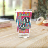 Vintage Concert Poster 16 Oz. Pint Glass — Featuring The Byrds, Doors, Buffalo Springfield 1967 - POPvault