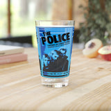 Vintage Concert Poster 16 Oz. Pint Glass — Featuring The Police At The Seattle Paramount Theatre 1980 - POPvault