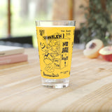 Vintage Concert Poster 16 Oz. Pint Glass — Featuring Van Halen At Duarte California Barnacle Bills - POPvault