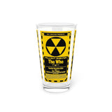 Vintage Concert Poster 16 Oz. Pint Glass — Featuring Who At The San Francisco Cow Palace - POPvault