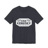 Vintage Coronet Records Label Logo Unisex Jersey Short Sleeve T-Shirt - POPvault