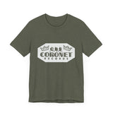 Vintage Coronet Records Label Logo Unisex Jersey Short Sleeve T-Shirt - POPvault
