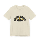 Vintage Crazy Eddie Record & Tapes Store Logo V.2 Unisex Jersey Short Sleeve T-Shirt - POPvault