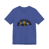 Vintage Crazy Eddie Record & Tapes Store Logo V.2 Unisex Jersey Short Sleeve T-Shirt - POPvault