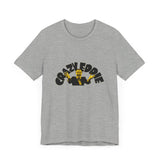 Vintage Crazy Eddie Record & Tapes Store Logo V.2 Unisex Jersey Short Sleeve T-Shirt - POPvault