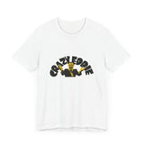 Vintage Crazy Eddie Record & Tapes Store Logo V.2 Unisex Jersey Short Sleeve T-Shirt - POPvault