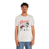 Vintage Delicious Vinyl Records Label Logo Unisex Jersey Short Sleeve T-Shirt - POPvault