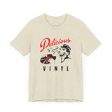 Vintage Delicious Vinyl Records Label Logo Unisex Jersey Short Sleeve T-Shirt - POPvault