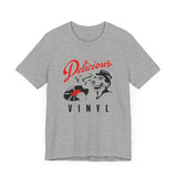 Vintage Delicious Vinyl Records Label Logo Unisex Jersey Short Sleeve T-Shirt - POPvault