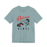 Vintage Delicious Vinyl Records Label Logo Unisex Jersey Short Sleeve T-Shirt - POPvault