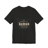 Vintage Demon Records Label Logo Unisex Jersey Short Sleeve T-Shirt - POPvault