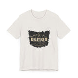 Vintage Demon Records Label Logo Unisex Jersey Short Sleeve T-Shirt - POPvault