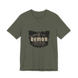Vintage Demon Records Label Logo Unisex Jersey Short Sleeve T-Shirt - POPvault