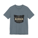Vintage Demon Records Label Logo Unisex Jersey Short Sleeve T-Shirt - POPvault