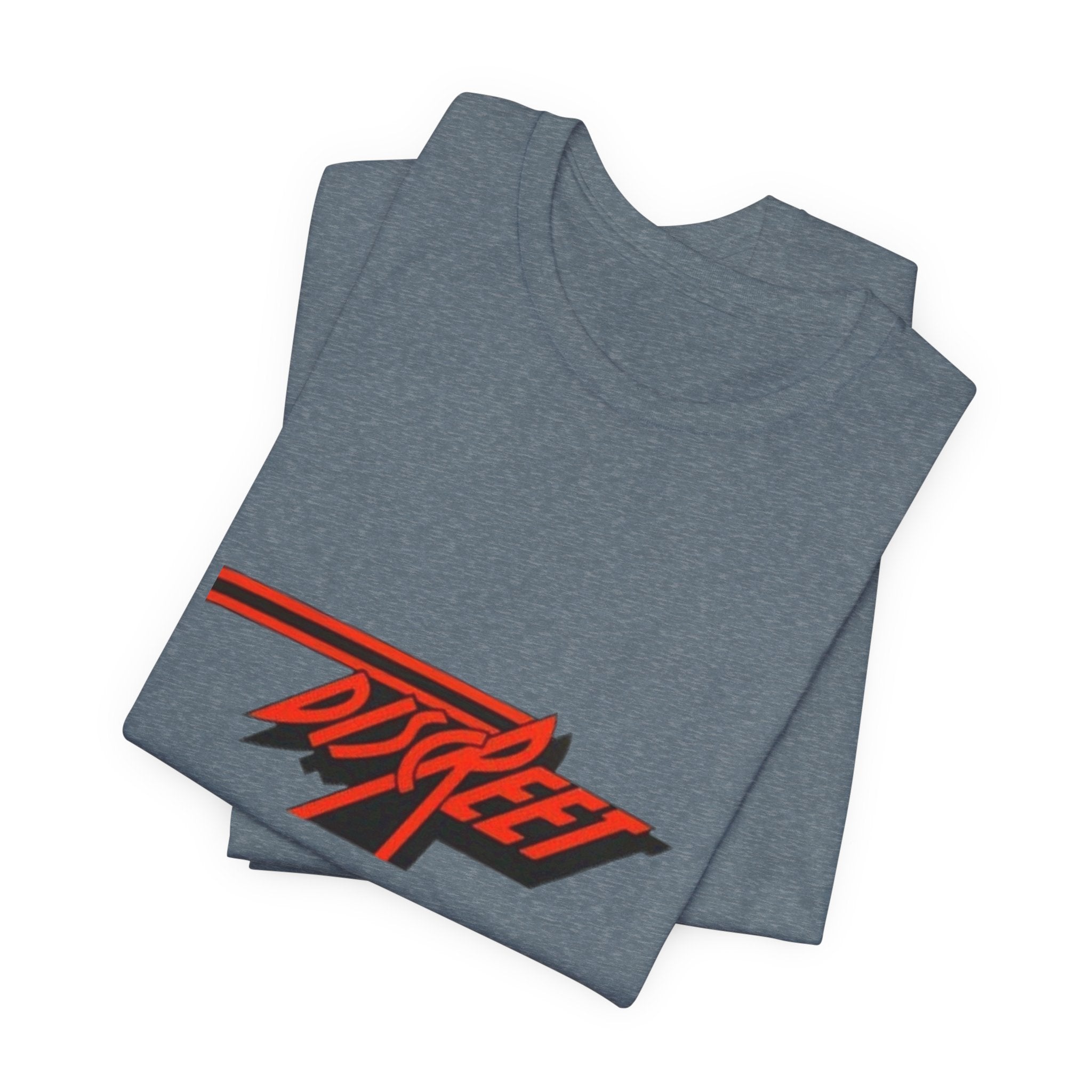 Vintage Discreet Records Label Logo Unisex Jersey Short Sleeve T-Shirt - POPvault