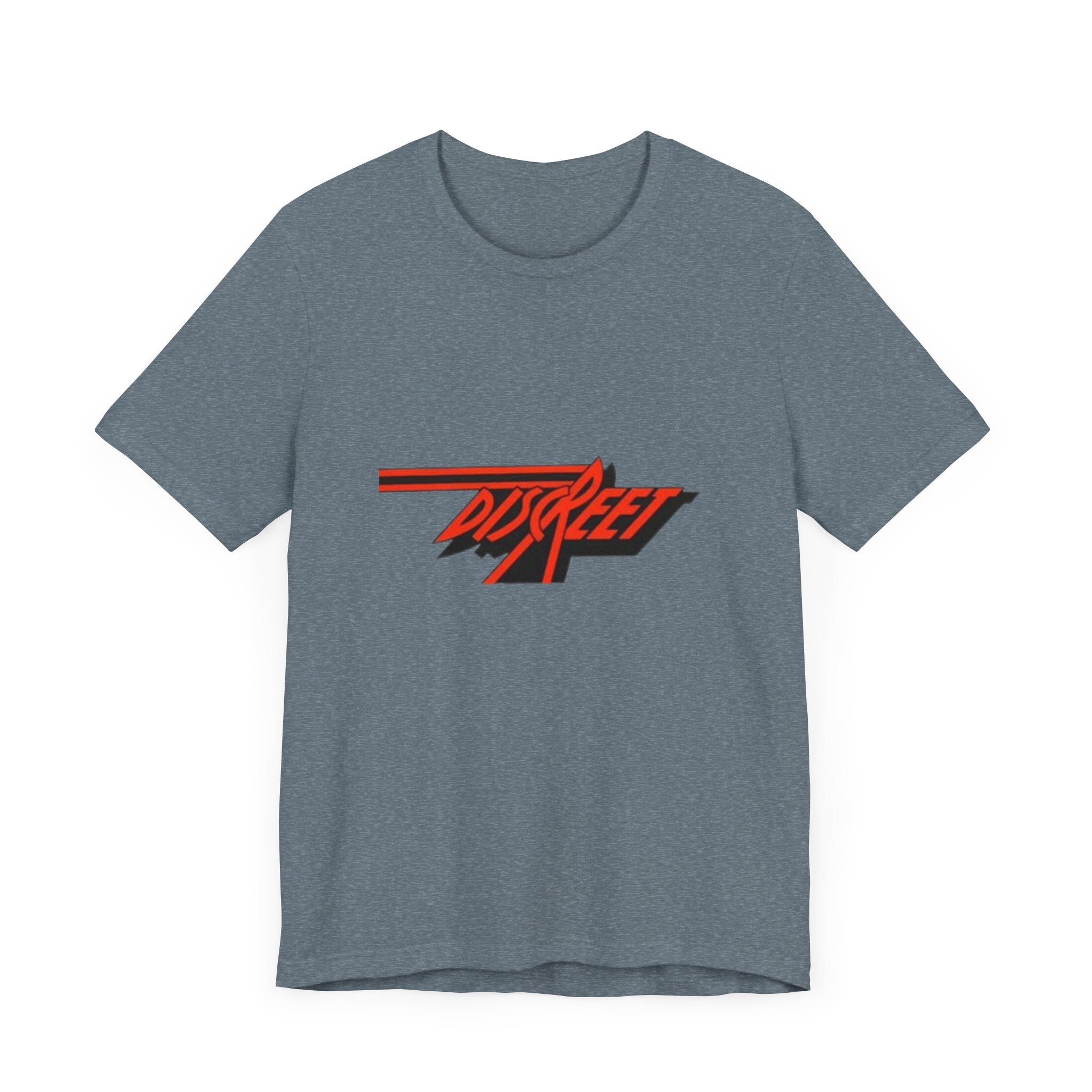 Vintage Discreet Records Label Logo Unisex Jersey Short Sleeve T-Shirt - POPvault
