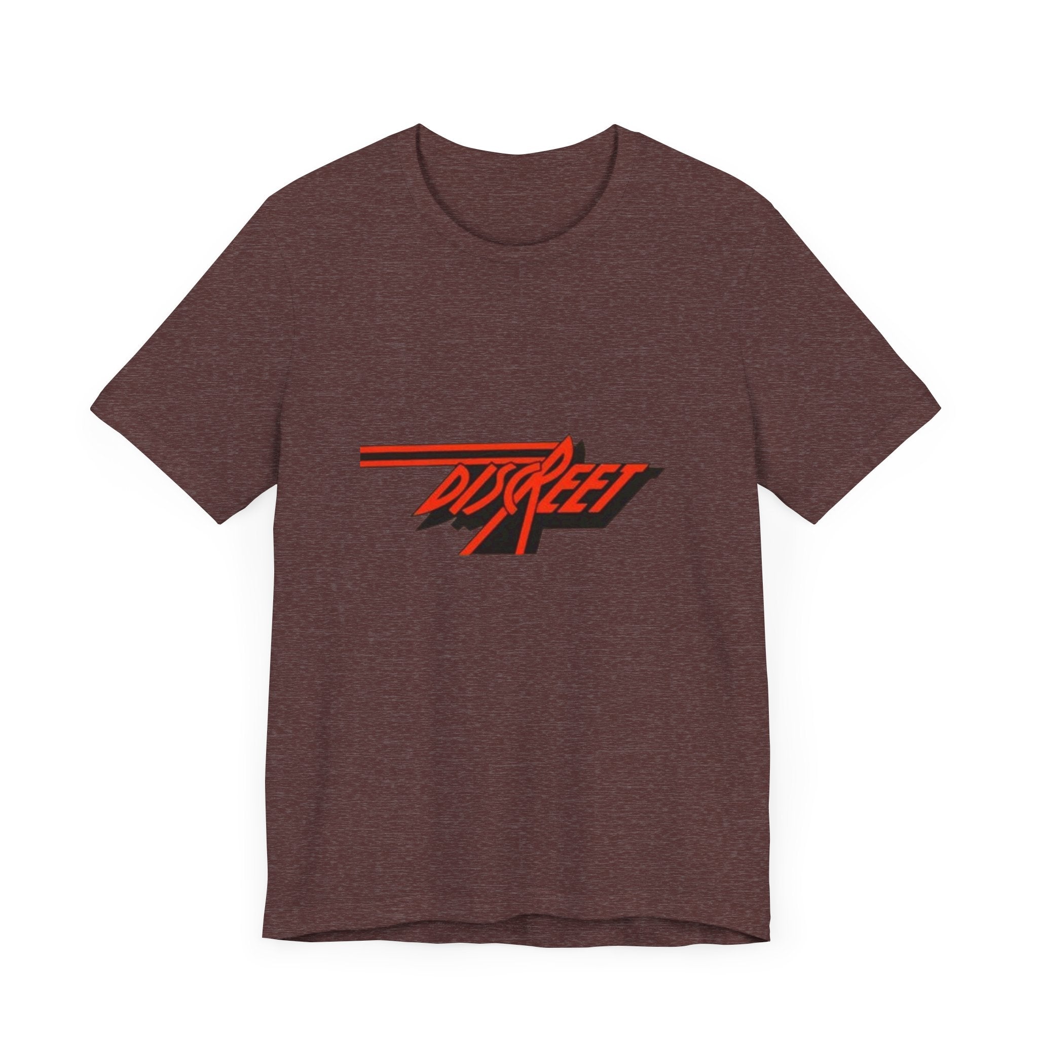 Vintage Discreet Records Label Logo Unisex Jersey Short Sleeve T-Shirt - POPvault