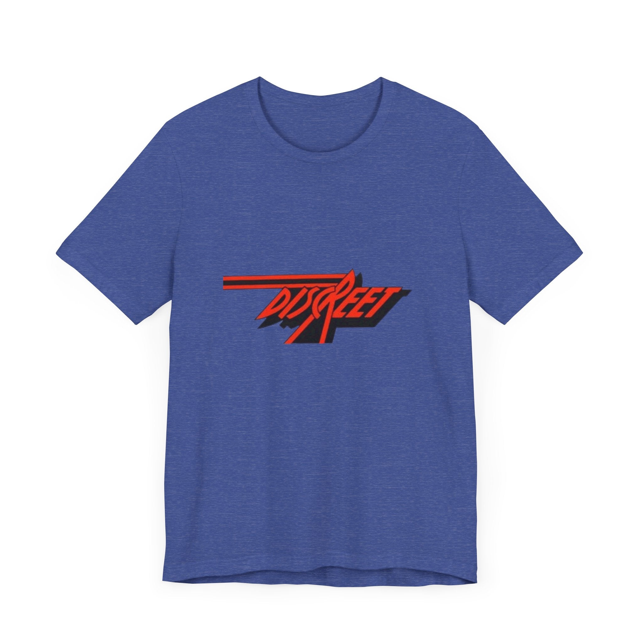 Vintage Discreet Records Label Logo Unisex Jersey Short Sleeve T-Shirt - POPvault