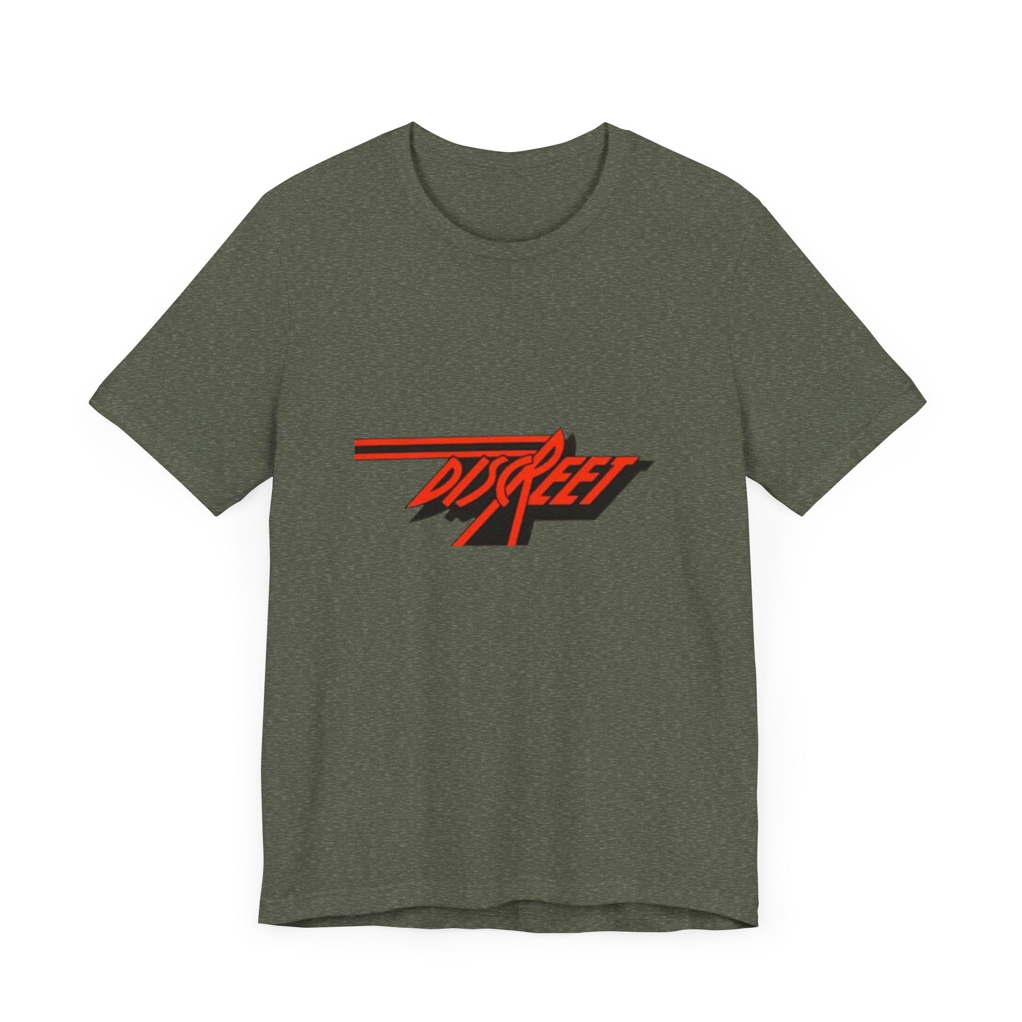 Vintage Discreet Records Label Logo Unisex Jersey Short Sleeve T-Shirt - POPvault