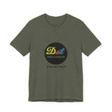 Vintage Dot Records Circular Label Logo Unisex Jersey Short Sleeve T-Shirt - POPvault