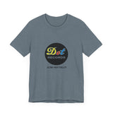 Vintage Dot Records Circular Label Logo Unisex Jersey Short Sleeve T-Shirt - POPvault